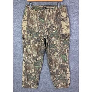 Vintage Gander Mountain Trebark Camo Hunting Pants cargo Men’s W42-44 USA MADE